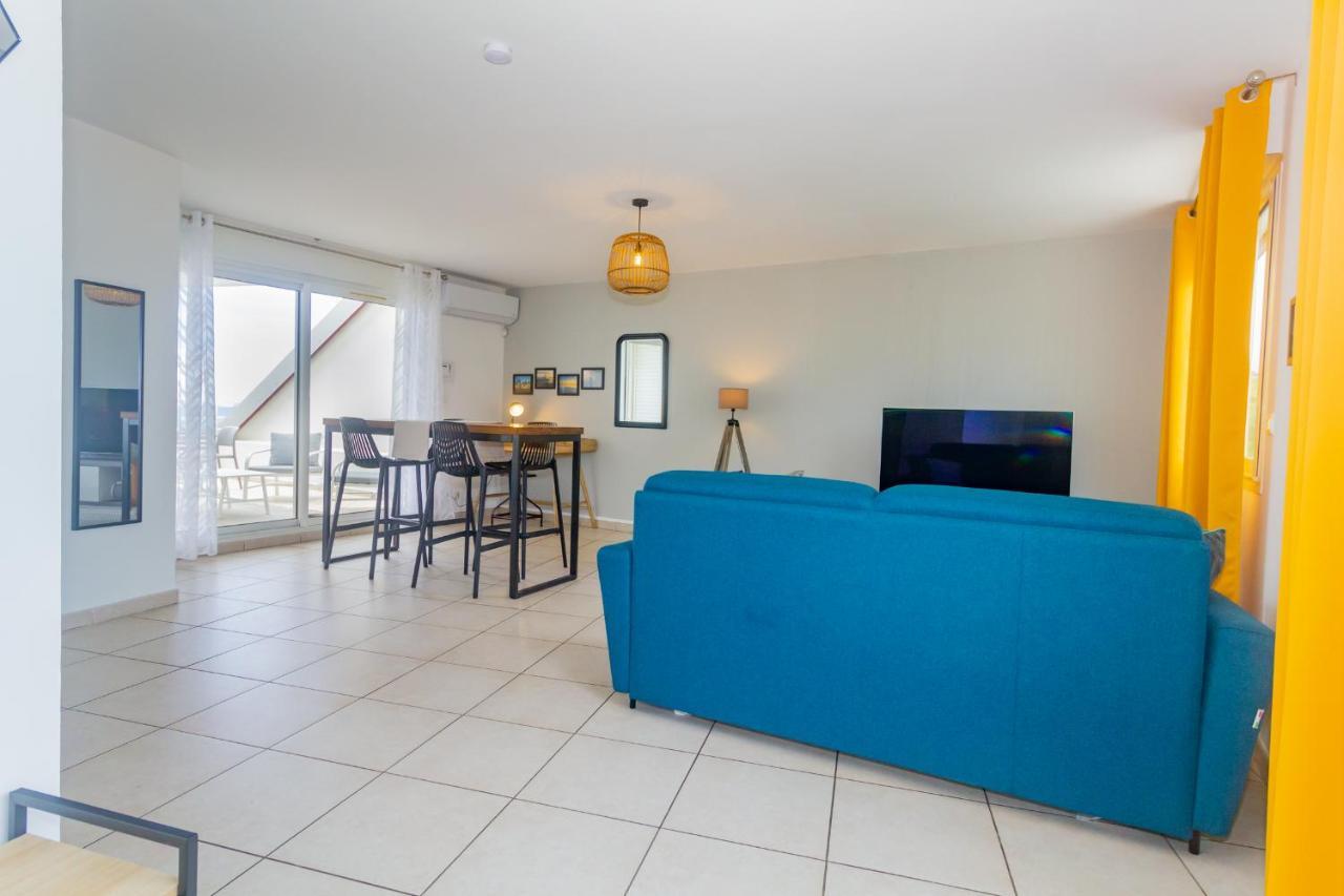 Cap Homard - Spacieux Apt - Magnifique Vue Mer -Proche Plage Saint-Gilles-les-Bains Exterior foto
